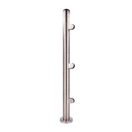 TS-HANDRAIL-SINGLE-HIGH - Palo per struttura a tutta altezza - Posizione laterale - Per ante delle barriere - Compatibile con to