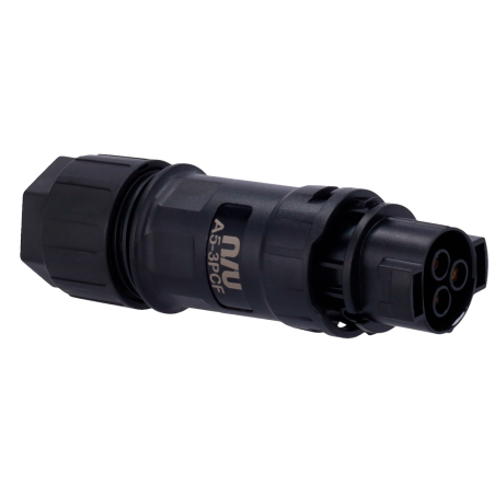 TSOL-MS3000-ACCONNECTOR - Conector AC hembra - Instalaciones en cadena - Protección IP68 de salida AC - Compatible con TSOL-MS30