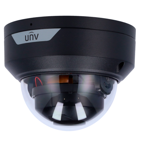 UV-IPC322LB-AF28WK-G-BLACK - Telecamera Dome IP Uniview - Easy - 2 MP | Ottica 2.8 mm | microSD 512 GB - IR 30m - Connessione Wi