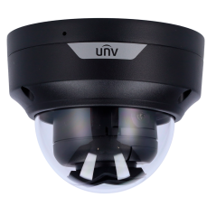 UV-IPC3528LE-ADF28K-WP-BLACK - Telecamera Dome IP Uniview - Easy - 8 MP | Ottica 2.8 mm | microSD 512 GB - Luce bianca 30 m | WD