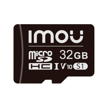 ST2-32-S1-IMOU - Scheda microSD Imou - Capacità 32 GB - Classe 10 | Velocità R/W: 95/38 MB/s - Cicli E/P: fino a 500 - Telecamer