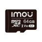 ST2-64-S1-IMOU - Scheda microSD Imou - Capacità 32 GB - Classe 10 | Velocità R/W: 95/38 MB/s - Cicli E/P: fino a 500 - Telecamer