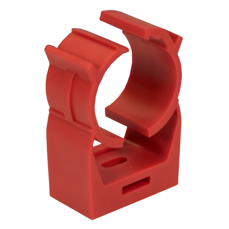 20XPC25-ABSRED - Morsetto per tubo di 25_x000D_ - Pack 20unidades_x000D_ - ABSRED