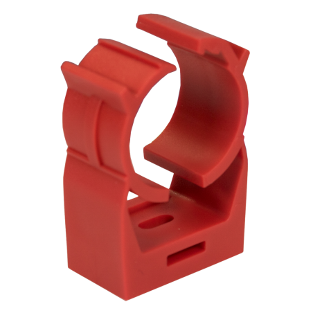 20XPC25-ABSRED - Morsetto per tubo di 25_x000D_ - Pack 20unidades_x000D_ - ABSRED