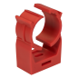 20XPC25-ABSRED - Morsetto per tubo di 25_x000D_ - Pack 20unidades_x000D_ - ABSRED