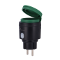 3XNVS-GARDENSOCKETF-W - Presa intelligente da esterno Pack 3uds - WiFi 2.4 GHz - Statistiche di consumo - Timer e calendario - P