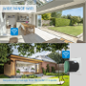 3XNVS-GARDENSOCKETF-W - Presa intelligente da esterno Pack 3uds - WiFi 2.4 GHz - Statistiche di consumo - Timer e calendario - P