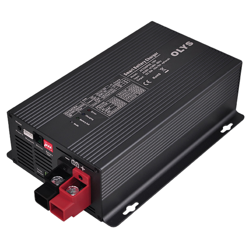 AC-1230PRO - Caricabatterie intelligente - Ingresso AC - 4 modalità di funzionamento - Corrente regolabile - Compatibile con num AC-1230PRO - Caricabatterie intelligente - Ingresso AC - 4 modalità di funzionamento - Corrente regolabile - Compatibile con num