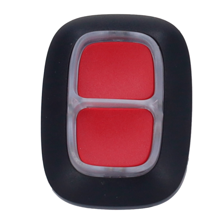 AJ-DOUBLEBUTTON-G3-B - Doppio pulsante antipanico - Grado 3 - Wireless 868 MHz Superior Jeweller - Distanza in spazio aperto 150