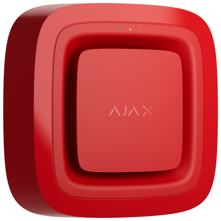 AJ-EN54-SOUNDER-R - Sirena wireless - Notifiche istantanee - Volume del suono fino a 100 dB - 32 toni di suono diversi - Control