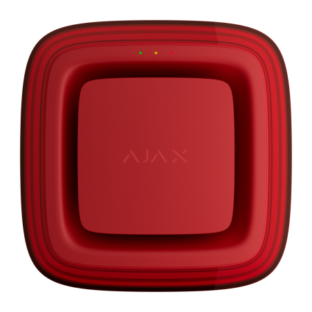 AJ-EN54-SOUNDER-VAD-R - sirena wireless con allarme acustico e visivo - Notifiche istantanee_x000D_ - Volume del suono fino a 10