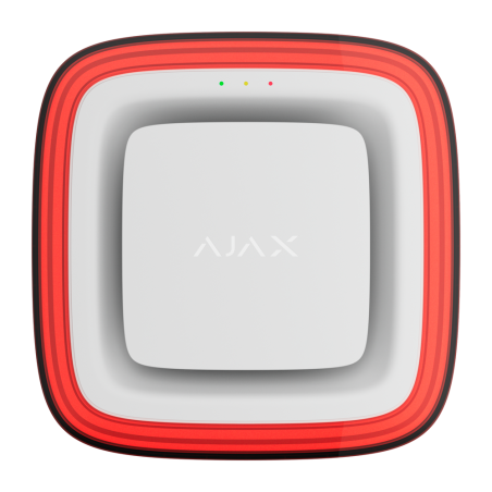 AJ-EN54-SOUNDER-VAD-W - sirena wireless con allarme acustico e visivo - Notifiche istantanee_x000D_ - Volume del suono fino a 10
