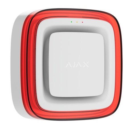 AJ-EN54-SOUNDER-VAD-W - sirena wireless con allarme acustico e visivo - Notifiche istantanee_x000D_ - Volume del suono fino a 10