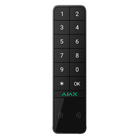 AJ-KEYPADOUTDOOR-B - Tastiera da esterno IP66/IK08 con lettore RFID - Attivazione/disattivazione completa o di gruppo - Autentic