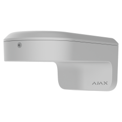 AJ-MOUNTCAM-B1-W - Staffa - Per telecamere Bullet, Dome e Turret di Ajax - Adatto per uso esterno - Installazione a parete o su 