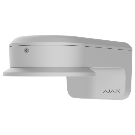AJ-MOUNTCAM-B2-W - Staffa - Per telecamere Bullet, Dome e Turret di Ajax - Adatto per uso esterno - Installazione a parete o su 