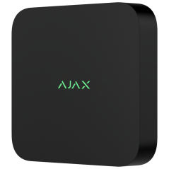 AJ-NVR116-DC-B - Videoregistratore NVR - 16 canali - Compressione H.265 / H.264 - Risoluzione fino a 4K (25/30 FPS) - Larghezza 