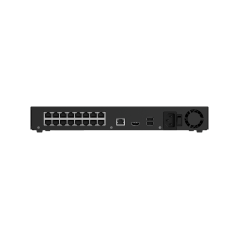 AJ-NVR232-HAC-AI-16P-S-B - Videoregistratore NVR Superior - 32 canali | 16 porte PoE IEEE802.3af/at - Compressione H.265/H.264 |