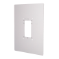 AK-BR-R20X-PLATE-S - Cornice di ricambio - Copre i segni di installazione precedenti - Specifico per videocitofoni Akuvox - Comp