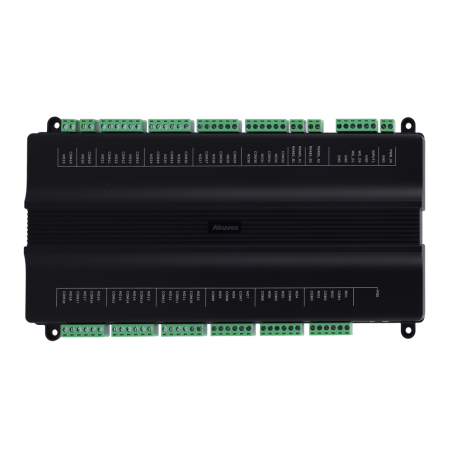 AK-EC33P - Controller ascensore PoE - Scheda e PIN - 20.000 utenti | 100.000 registri - 1 lettore Wiegand - Relè per 32 piani |