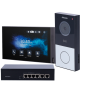 AK-KIT03-IP - Kit videocitofonico su base LINUX - IP & WiFi | Postazione esterna e monitor - Audio bidirezionale Crystal Clea AK-KIT03-IP - Kit videocitofonico su base LINUX - IP & WiFi | Postazione esterna e monitor - Audio bidirezionale Crystal Clea