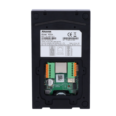 AK-KIT04-IP - Kit videocitofonico su base LINUX - IP | Postazione esterna e monitor - Audio bidirezionale Crystal Clear - Lettor