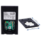 AK-KIT203 - Kit videocitofonico Linux - 2 fili &amp WiFi | Postazione esterna e monitor IPS - Audio bidirezionale Crystal Clear 