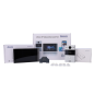 AK-KIT203 - Kit videocitofonico Linux - 2 fili &amp WiFi | Postazione esterna e monitor IPS - Audio bidirezionale Crystal Clear 