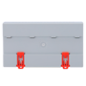 AK-NS-LP-2 - Distributore per condomini a 2 fili LP - Alimenta fino a 26 monitor con WiFi - Connessione di distributori a cascat