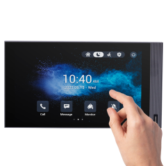 AK-S562W-2 - Monitor Linux per videocitofono - Display IPS di 7" - Audio bidirezionale Crystal Clear - 2 fili, WiFi, SIP standar