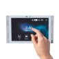 AK-S567A-WHITE - Monitor Android 12.0 per videocitofono - Display IPS di 10" - Audio bidirezionale Crystal Clear | Easy UI - TCP
