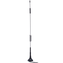 ANT-4G-05D-0-M-200 - Antenna di rete 4G. - Frequenza 4G di 850-960 / 1710-2700 MHz. - Interfaccia con connettore SMA maschio. - 