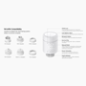 AQ-WT-A03D - Aqara Radiator Thermostat W600 - Schermo LED integrato / comando fisico di rotazione - Valvola termostatica smart -