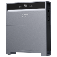 ASOX-H6K-1xB5 - Pack Inverter + Batteria Anker Solix - Inverter ASOX-H6K Monofase - Potenza 6000W - 2 Ingressi MPPT - Batteria A