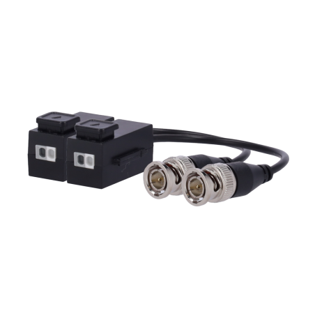 BA617P-HAC-C - Trasmettitore passivo per doppino intrecciato SAFIRE - Ottimizzato per HDTVI, HDCVI, AHD e CVBS - 1 canale video 