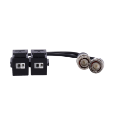 BA617P-HAC-C - Trasmettitore passivo per doppino intrecciato SAFIRE - Ottimizzato per HDTVI, HDCVI, AHD e CVBS - 1 canale video 