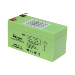 BATT-1213-U - Upower - Batteria ricaricabile - Tecnologia piombo-acido AGM - Voltaggio 12 V - Capacità 1.3 Ah - 58 x 97 x 43 mm 
