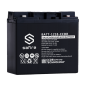 BATT-1218-CCDR - Batteria ricaricabile - Tecnologia piombo-acido AGM - CCDR - Tensione 12V - Capacità 18Ah - 167 x 77 x 182 mm /