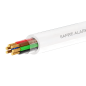 CA6-100-PVC-ECA-WHITE - 6 conduttori di segnale - Conduttore in alluminio rivestito in rame - Bobina da 100 metri - Certificato CA6-100-PVC-ECA-WHITE - 6 conduttori di segnale - Conduttore in alluminio rivestito in rame - Bobina da 100 metri - Certificato