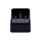 CHARGER-U2 - Caricabatterie universale - Batteria Li-Ion, Ni-Mh, Ni-Cd - Rilevamento automatico della ricarica - Protezione da s