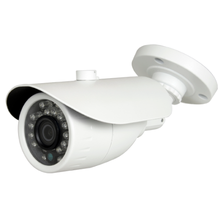 CS027 - Telecamera simulata non operativa NIVIAN - Tipo Bullet IR - Alloggiamento in metallo - LED non funzionali reali - Lente 
