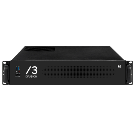 DAVANTIS-DF/3-26 - Server Davantis DFUSION /3 - 26 canali di analisi DFUSION /3 inclusi - CPU Intel / GPU Intel-NVIDIA (a second