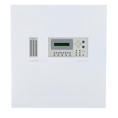 DMT-FP9000-32 - DMTECH - Centrale antincendio convenzionale a 32 zone - 20 uscite configurabili integrate - Schermo LCD 2x16 sim