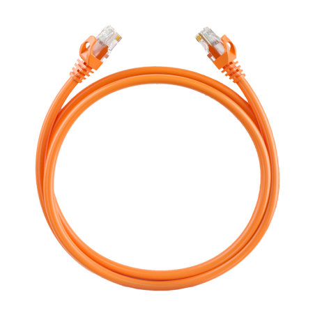 DS-1NP6UEC0 (10m) - Cavo UTP - Ethernet - Connettori RJ45 - Categoria 6 - 10 m - Colore arancione