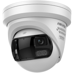 DS-2CD2387G3P-LIS2UY/SRB(180°) - Hikvision cámara IP Turret Panorámica 180º - Gama Pro | Resolución 8 MPx | PoE IEEE802.3at - Co