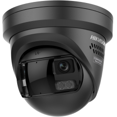 DS-2CD2387G3P-LIS2UY/SRB(180°)BLACK - Hikvision cámara IP Turret Panorámica 180º - Gama Pro | Resolución 8 MPx | PoE IEEE802.3at