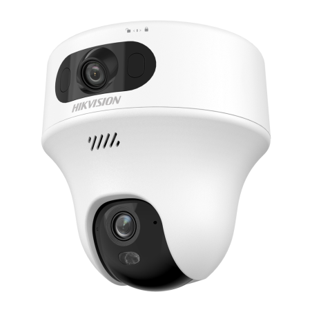 DS-2CFWQ6-D(2.8+4mm) - Telecamera PT IP gamma Value - 2 ottiche fisse: Ottica 1: 2.8 mm, Ottica 2: 4 mm - Risoluzione 6 Mpx ( 3+