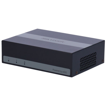 DS-E04HQHI-B - Hikvision DVR 5n1 - 4 CH HDTVI / HDCVI / AHD / CVBS - 1 Canale IP 6 MPx - Risoluzione massima in ingresso 5 MPx -