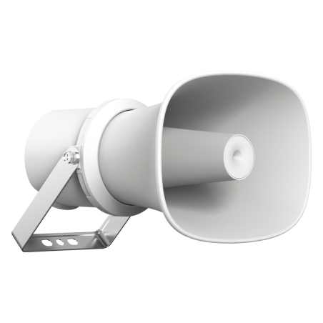 DS-QAZ1325G1T-EY - Altoparlante Digitale IP - Altoparlante a tromba - Potenza (8 Ω): 25 W - Sensibilità 110 dB - PoE - IP67 &amp