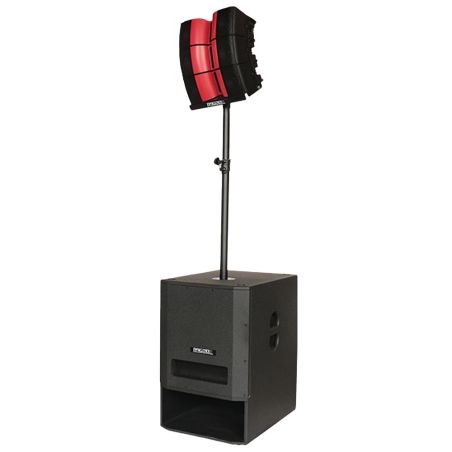 DSPPA-LA1715 - Altoparlante line array portatile DSPPA_x000D_ - Sistema attivo DSP Classe D 500W+150W_x000D_ - Subwoofer 15" | A